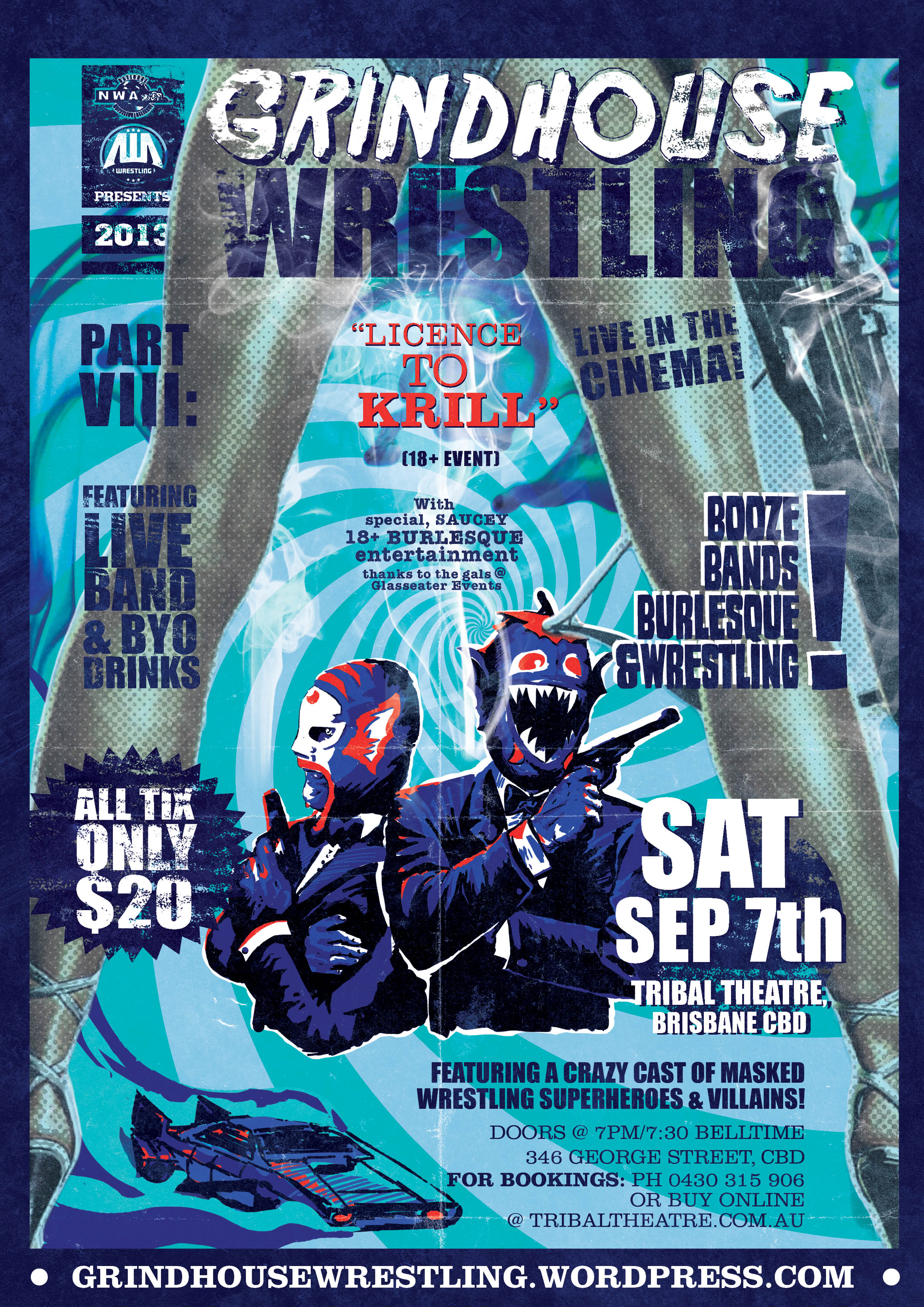 Grindhouse Wrestling VIII Official Event Poster!